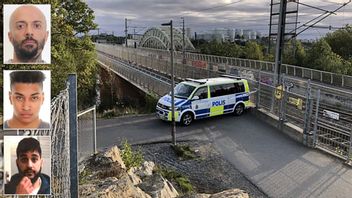 Trion Abdul Haleem, Kevin Darwiche Williams och Toj Kamrani döms av Södertörns tingsrätt. Foto: Polisen och Marko Säävälä/TT