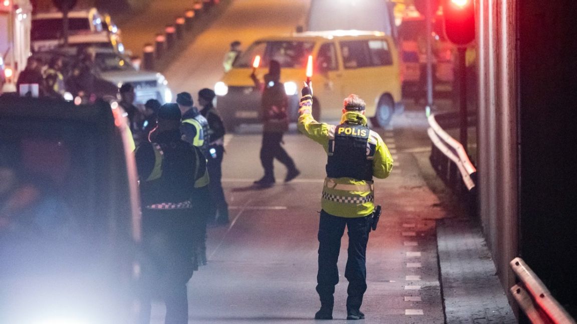 Polisen har vecka 24 genomfört trafikkontroller med fokus på alkohol och droger. Foto: Johan Nilsson/TT