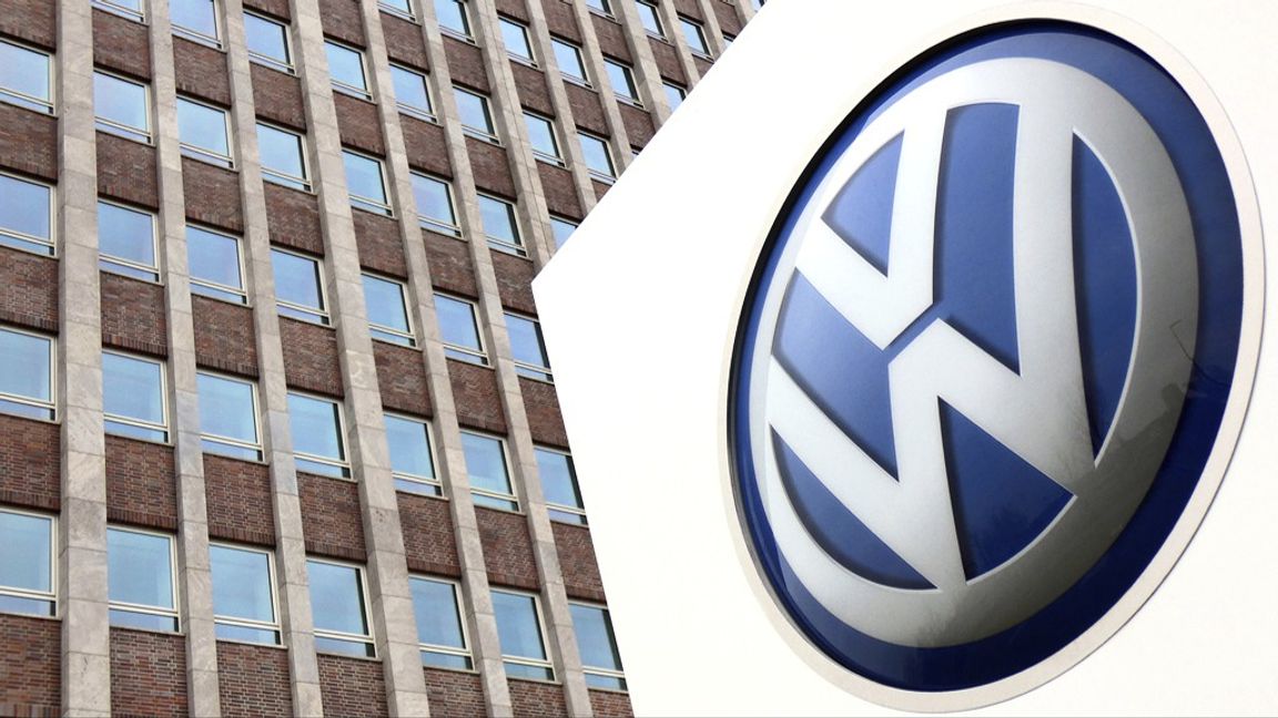 Volkswagens högkvarter i Wolfsburg i tyska förbundslandet Niedersachsen.Arkivbild. Foto: MICHAEL SOHN/AP/TT