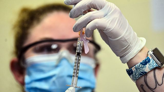 Målet för vaccinationen ligger fast.
Foto: Kristopher Radder/AP