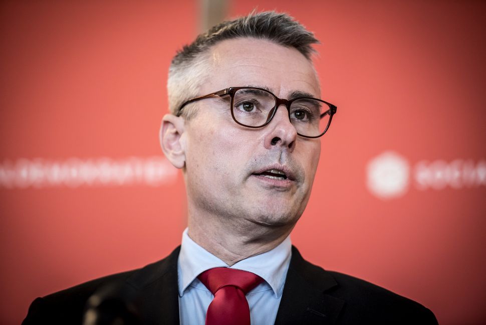 Danmarks tidigare näringsminister Henrik Sass Larsen (S) döms till fyra månaders fängelse. Arkivbild. Foto: Mads Claus Rasmussen/Scanpix Ritzau/TT