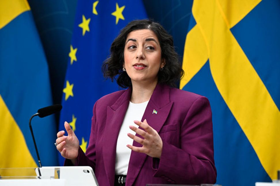 Simona Mohamsson (L). Foto: Fredrik Sandberg/TT.