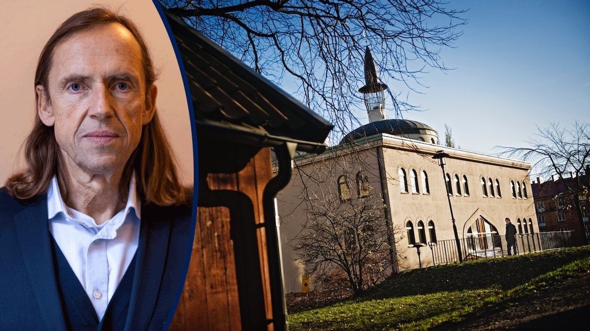 Stockholms moské. Hemvist för för Islamiska förbundet, den svenska delen av Muslimska Brödraskapets europeiska nätverk. Foto: Annika af Klercker/TT