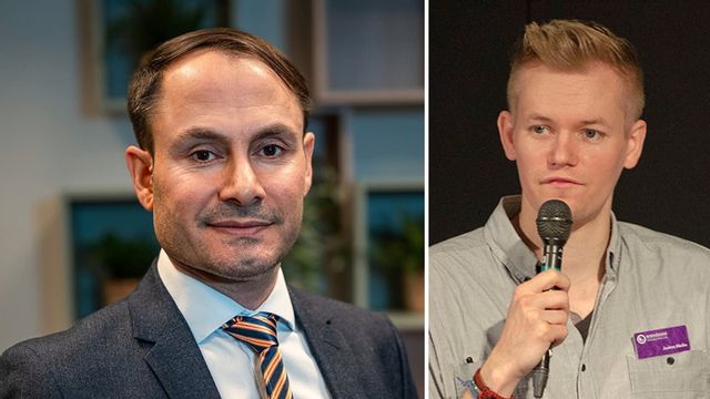 Mikail Yüksel och Joakim Medin. Foto: Pressbild Partiet Nyans/Agatefilm/CC BY-SA 4.0