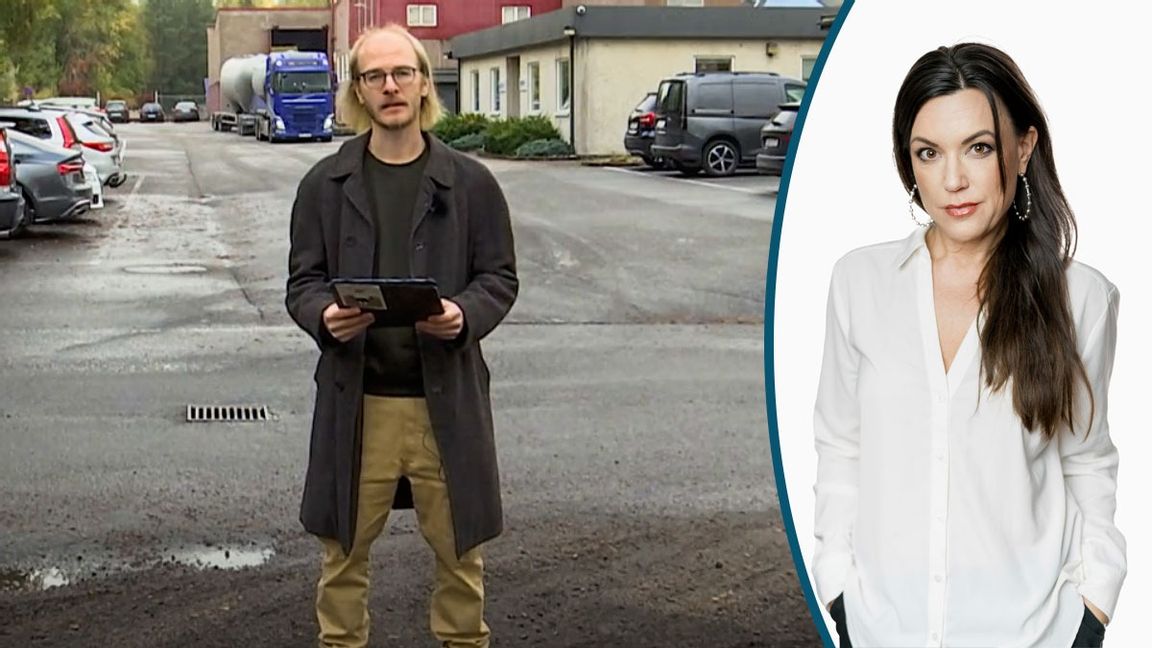 Poeten Jimmy Alm är kommunpoet i Tranemo. Foto: SVT