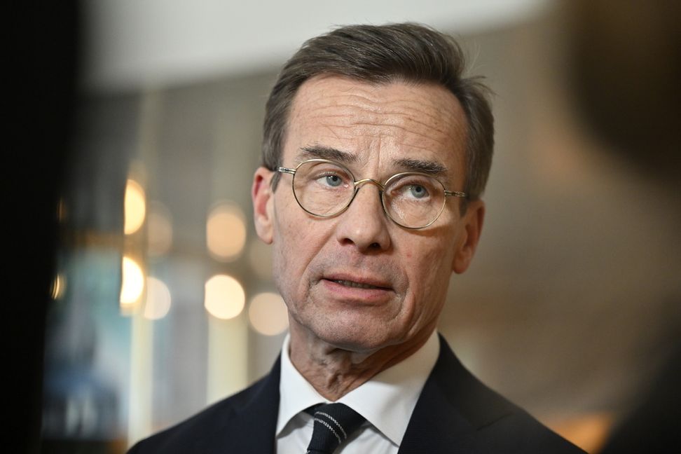 ”Vi tar höjd för att det här mycket väl skulle kunna vara avsiktliga sabotage”, säger statsminister Ulf Kristersson (M). Arkivbild. Foto: Henrik Montgomery/TT