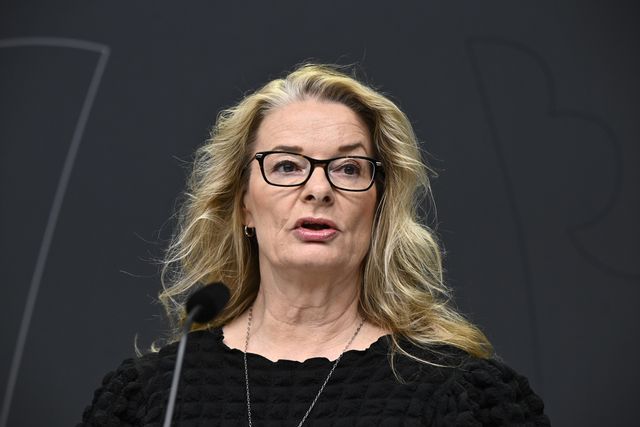 Skolminister Lotta Edholm vill ha förklaringar av Skolverkets generaldirektör. Arkivbild. Christine Olsson/TT