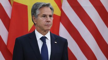 Utrikesminister Blinken dröjde med att informera kongressen. Foto: Luong Thai Linh/TT