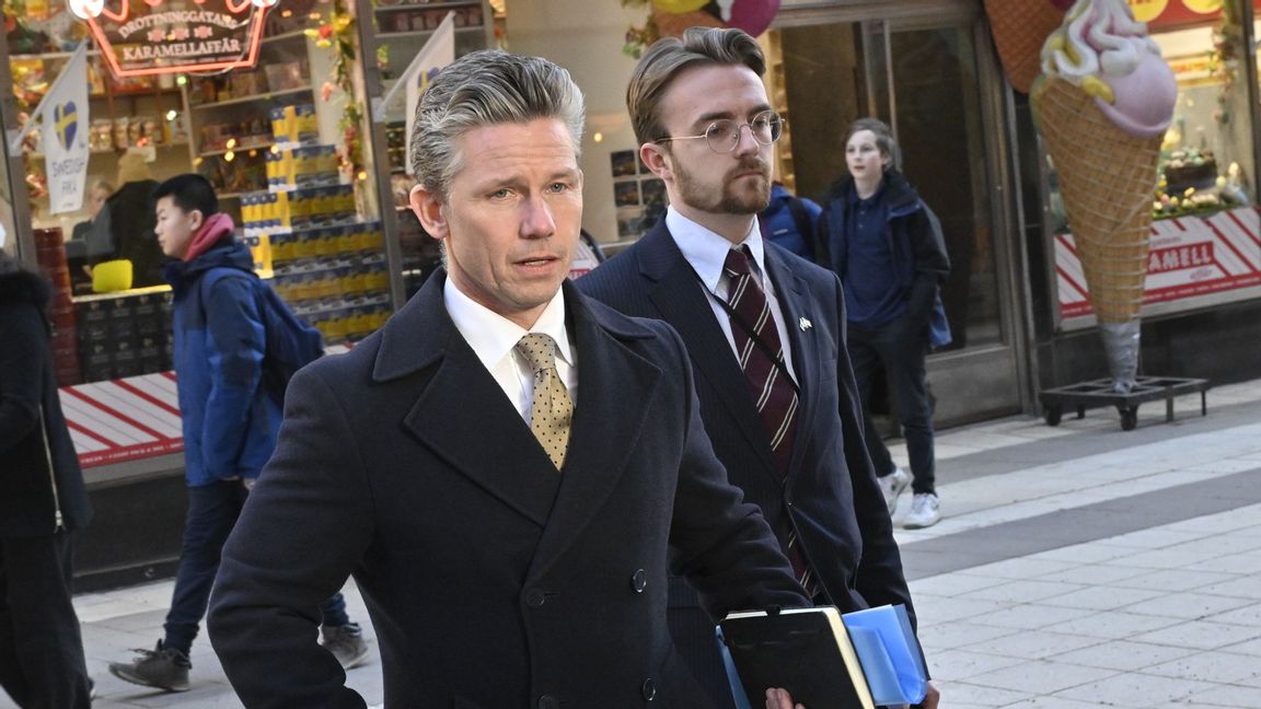 Sveriges försvarsminister Pål Jonson (M). Foto: Jonas Ekströmer/TT