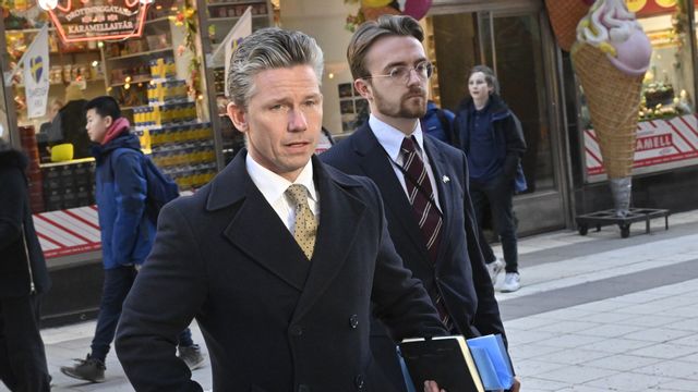 Sveriges försvarsminister Pål Jonson (M). Foto: Jonas Ekströmer/TT