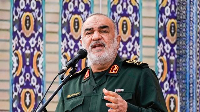 Revolutionärgardets ledare Hossein Salami har eliminerats. Foto: AP