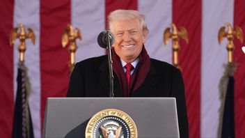 Donald Trump hotar att stämma BBC för en miljard dollar. Foto: Evan Vucci/AP/TT