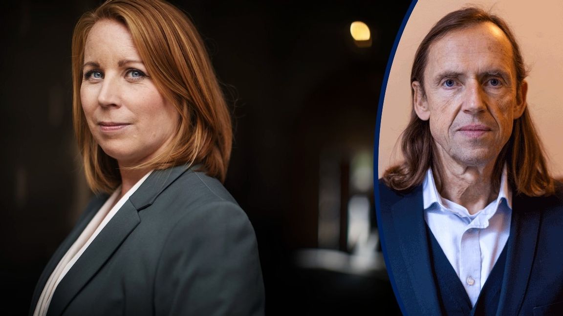 Annie Lööf. Foto: Linus Sundahl-Djerf/SvD/TT