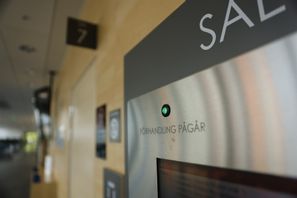 Tisdagens huvudförhandling hålls i Södertörns tingsrätt. Caisa Rasmussen/TT