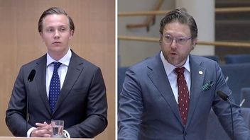 Foto: Skärmbild Youtube/Skärmbild Sveriges Riksdag. 