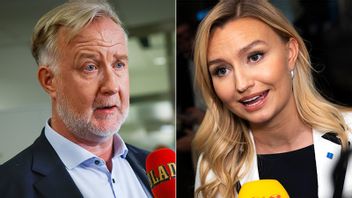 Johan Pehrson och Ebba Busch gjorde bra ifrån sig. Foto: Fredrik Persson/TT