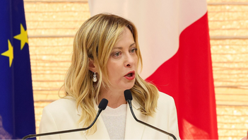Italiens premiärminister Giorgia Meloni. Foto: 内閣広報室|Cabinet Public Affairs Office, CC BY 4.0, via Wikimedia Commons