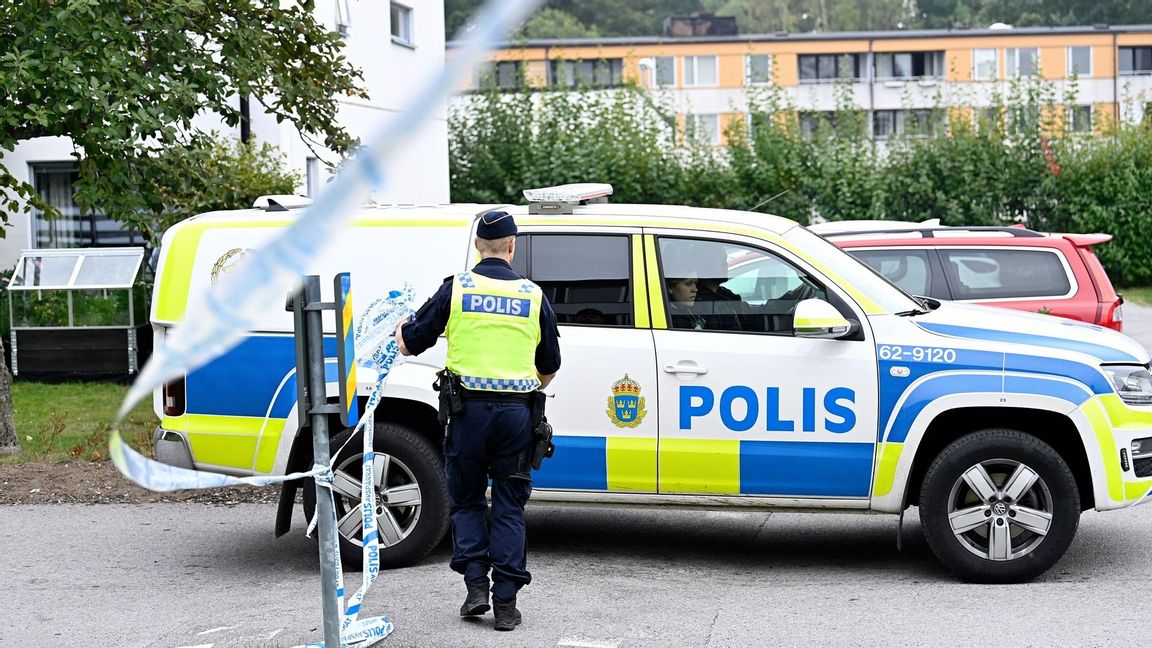 Förtroendet för polisen ökar, enligt Nationella trygghetsundersökningen. Arkivbild. Foto: Mikael Fritzon/TT.