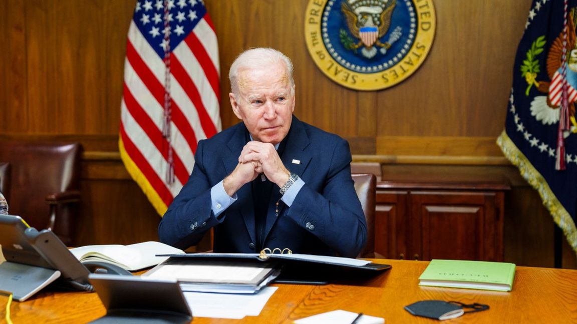 USA:s president Joe Biden har haft samtal med sin ryske motpart Vladimir Putin. Foto: Vita huset