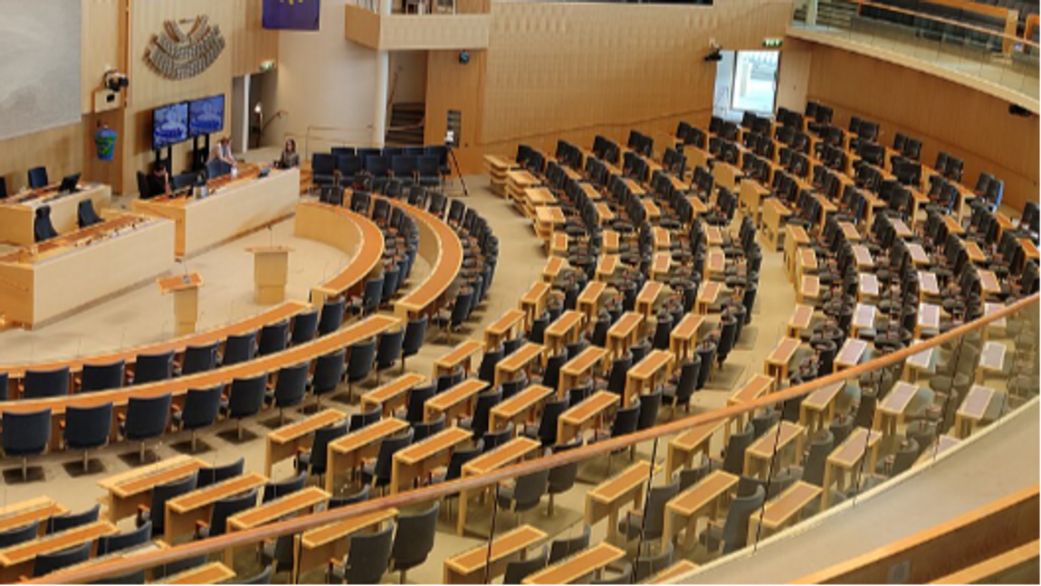 Sveriges Riksdag. Foto: ANKAN  Creative Commons Attribution-Share Alike 4.0