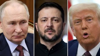 Donald Trump behöver sluta lyssna på rysk propaganda, säger Ukrainas president Volodymyr Zelenskyj. Foto: AP