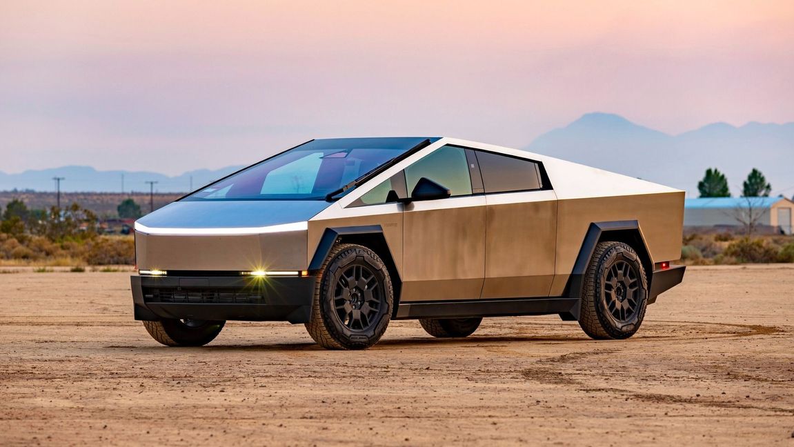 Teslas ”Cybertruck” kritiseras för att utgöra en säkerhetsrisk. Foto: AP