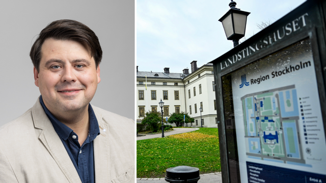 Oppositionsregionrådet Msciwoj Swigon (SD) kräver att regiondirektör Emma Lennartsson avgår. Detta efter att Region Stockholms säkerhetsdirektör åtalats för dataintrång. Foto: Pressbild/Fredrik Strandberg/TT