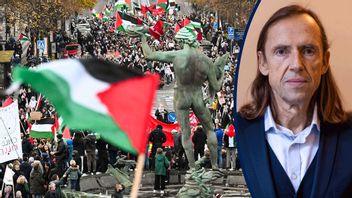 Götaplatsen i Göteborg den 12 november 2023. Foto: Björn Larsson Rosvall/TT