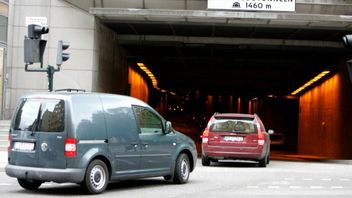 Olyckan inträffade i Söderledstunneln i Stockholm. Arkivbild. Foto: Bertil Ericson/TT