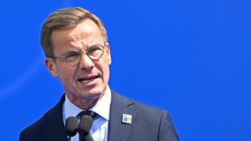 Statsminister Ulf Kristersson. Foto: Henrik Montgomery/TT