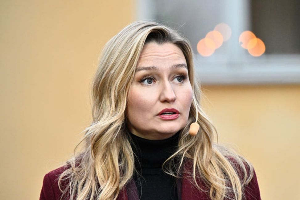 Ebba Busch (KD). Foto: Christine Olsson/TT. 
