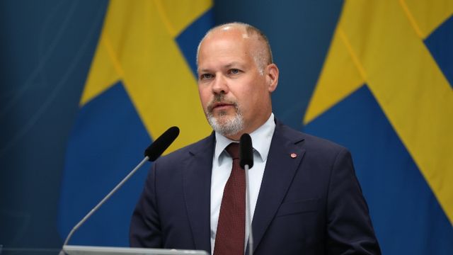 Morgan Johansson. Foto: Ali Lorestani/TT