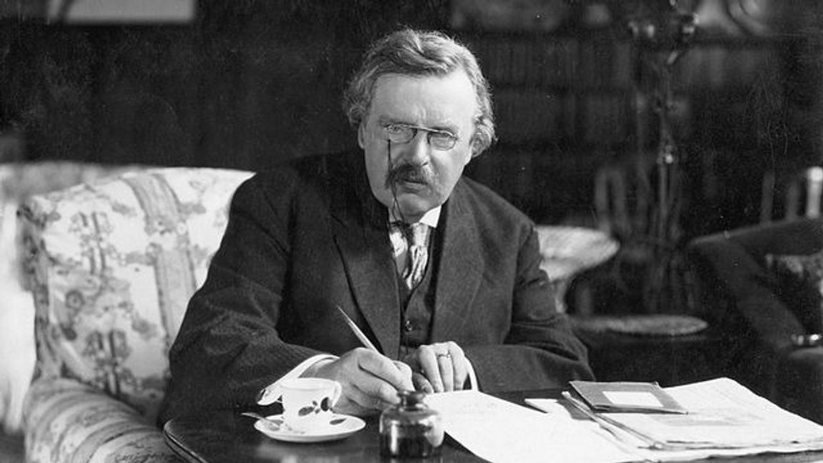 G.K. Chesterton. Foto: Wikipedia. 