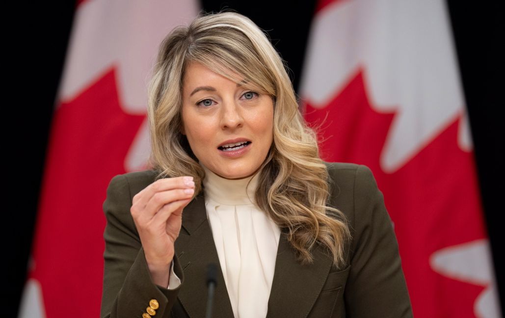 Kina har avrättat fyra kanadensiska medborgare som gjort sig skyldiga till narkotikabrott. Bild på Kanadas utrikesminister Melanie Joly från tidigare i mars. Adrian Wyld/The Canadian Press via AP/TT