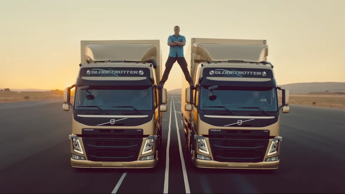 Centerpartiet har en något udda självbild. Foto: Skärmdump av Volvoreklam