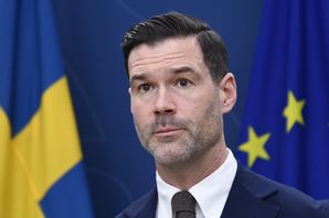 Migrationsminister Johan Forssell (M). Arkivbild. Foto: Lars Schröder/TT