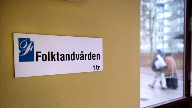 Folktandvården i Rinkeby. Foto: Janerik Henriksson / TT 