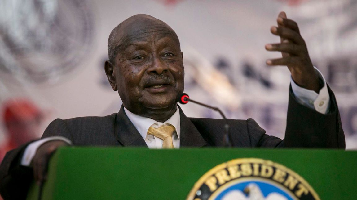 Ugandas president, Yoweri Museveni. Foto: Bullen Chol