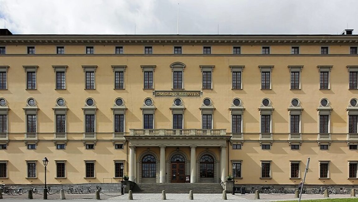 Uppsala universitetsbibliotek Carolina Rediviva stod färdigt 1841. Foto: Dr. Mirko Junge (CC BY-SA 3.0)