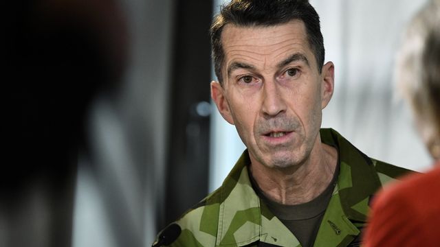 ÖB Micael Bydén
Henrik Montgomery/TT