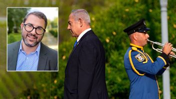 Martin Blecher anser att den israeliska idealismen spelar på sista strofen. Foto: Privat / Petros Karadjias/AP/TT