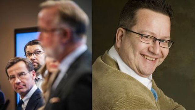 Statsvetaren Stig-Björn Ljunggren om Tidöavtalets halvtid. Foto: Stina Stjernkvist/SvD/TT/Talarforum AB.