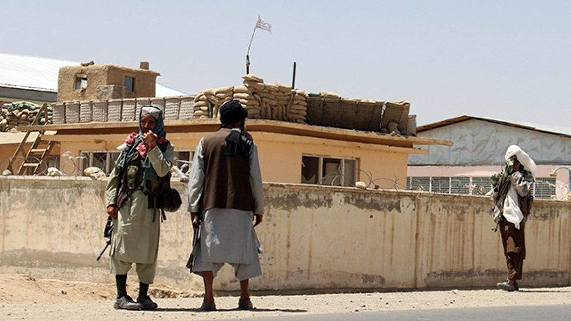 Talibanerna har tagit kontroll över en allt större del av Afghanistan. Foto: Gulabuddin Amiri/AP/TT