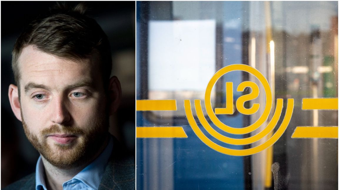 Jakop Dalunde (MP) är bland annat ordförande i SL:s styrelse. Foto: Pontus Lundahl/TT/Helena Landstedt/TT