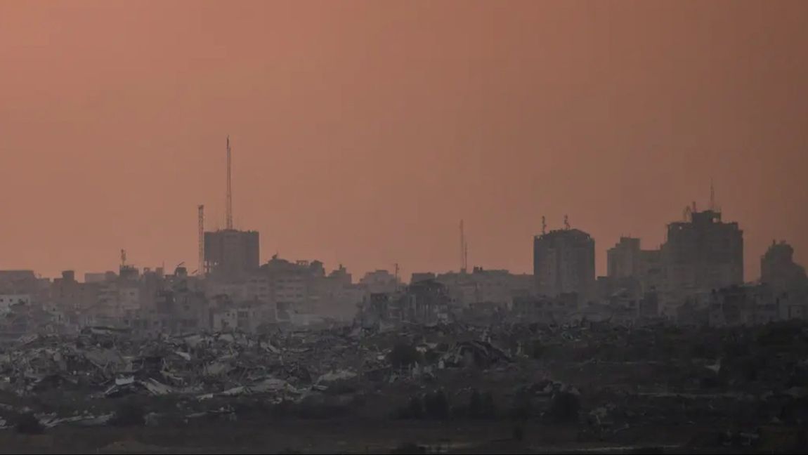 Någonstans i Gaza. Foto:  Ohad Zwigenberg / TT