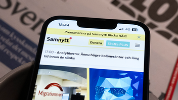 Samnytts ansvarige utgivare fälls i hovrätten. Foto: Fredrik Sandberg / TT