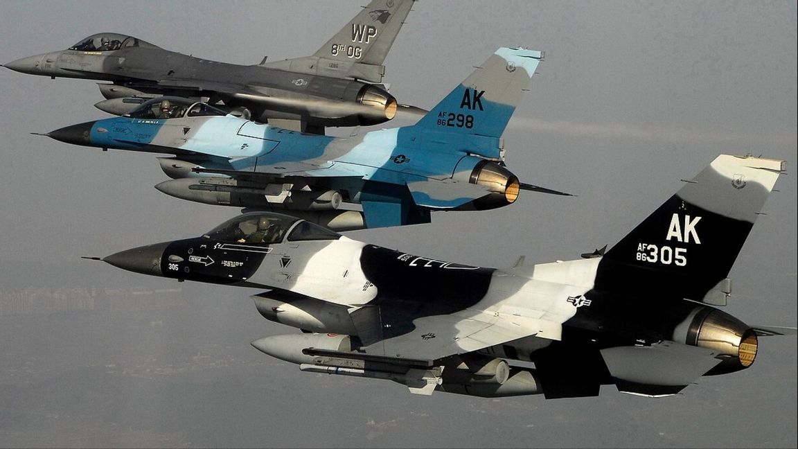 Genrebild av USAF F16 stridflyglan. Foto: U.S. Air Force / Public domain