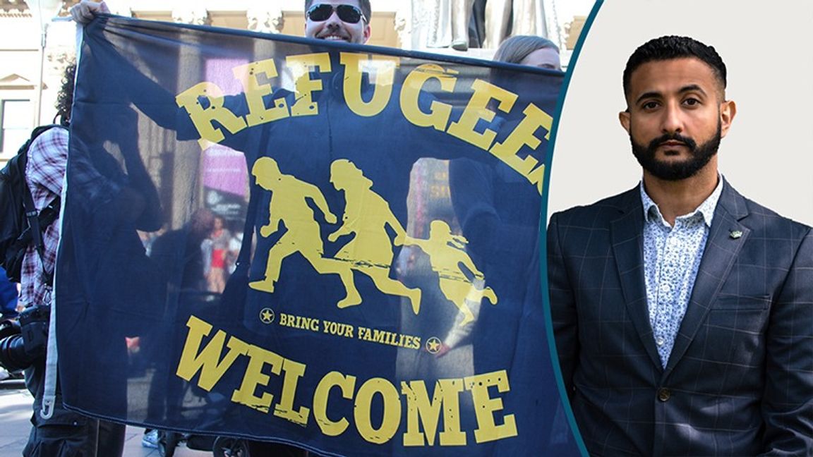 Refugees Welcome – ingen fungerande strategi? Foto: John Englart (CC BY-SA 2.0)/Joakim Eklöf.