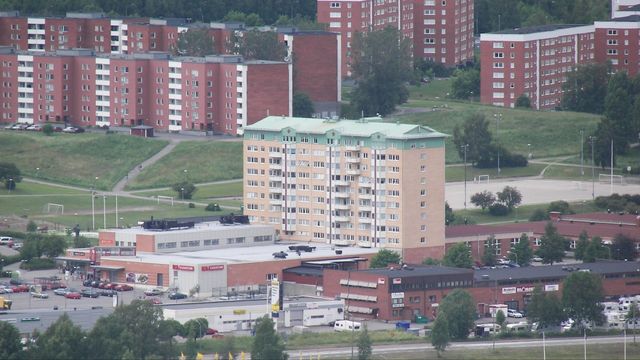 Stadsdelen Nacksta i Sundsvall. Foto: Henrik Sendelbach, CC BY-SA 3.0/Wikimedia Commons