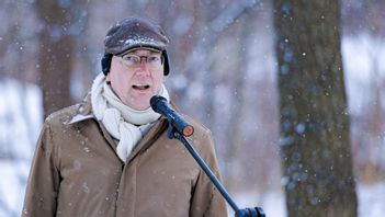 Gustav Hemming misstänks för sexuellt ofredande mot barn. Foto: Tim Aro/TT
